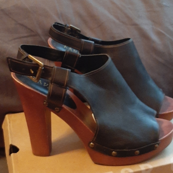 Ralph Lauren Wedge Heels - Picture 2 of 2